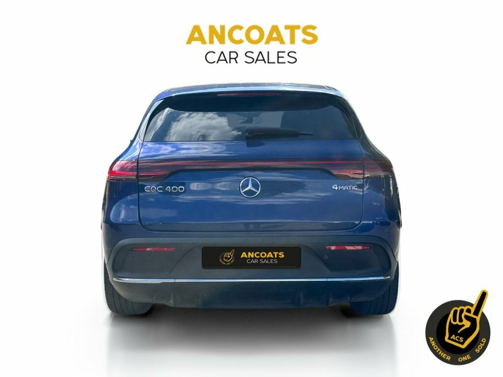 Mercedes-Benz EQC Suv Blue #4