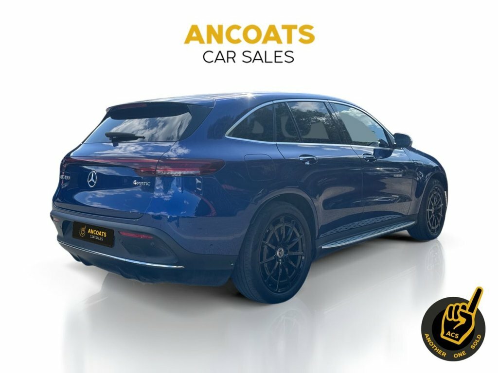 Mercedes-Benz EQC Suv Blue #5