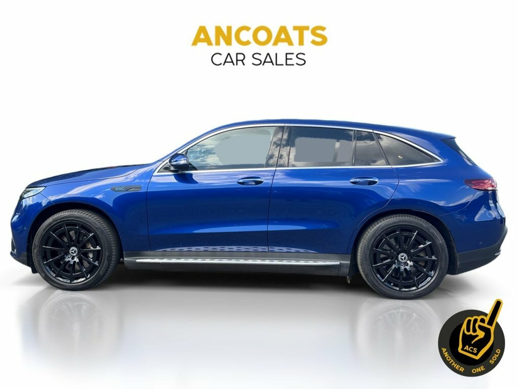 Mercedes-Benz EQC Suv Blue #2