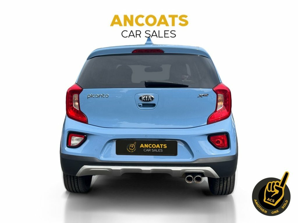 Kia Picanto Hatchback Blue #4
