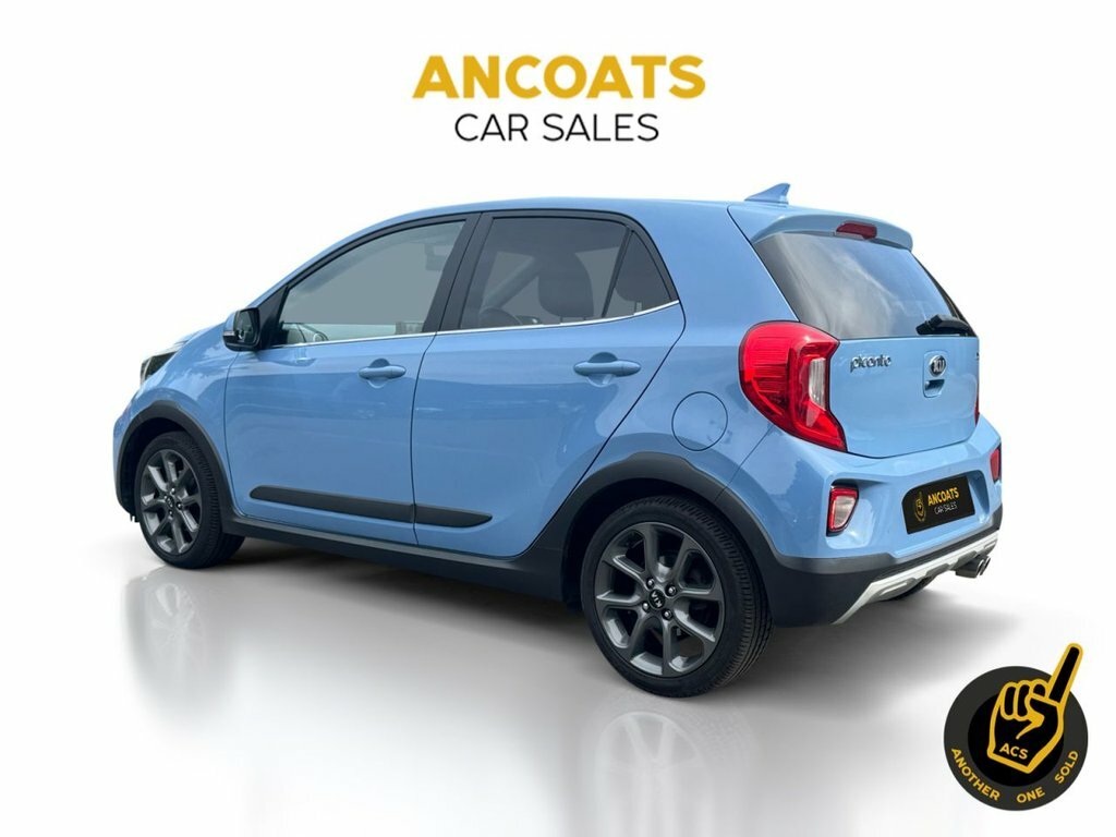 Kia Picanto Hatchback Blue #3