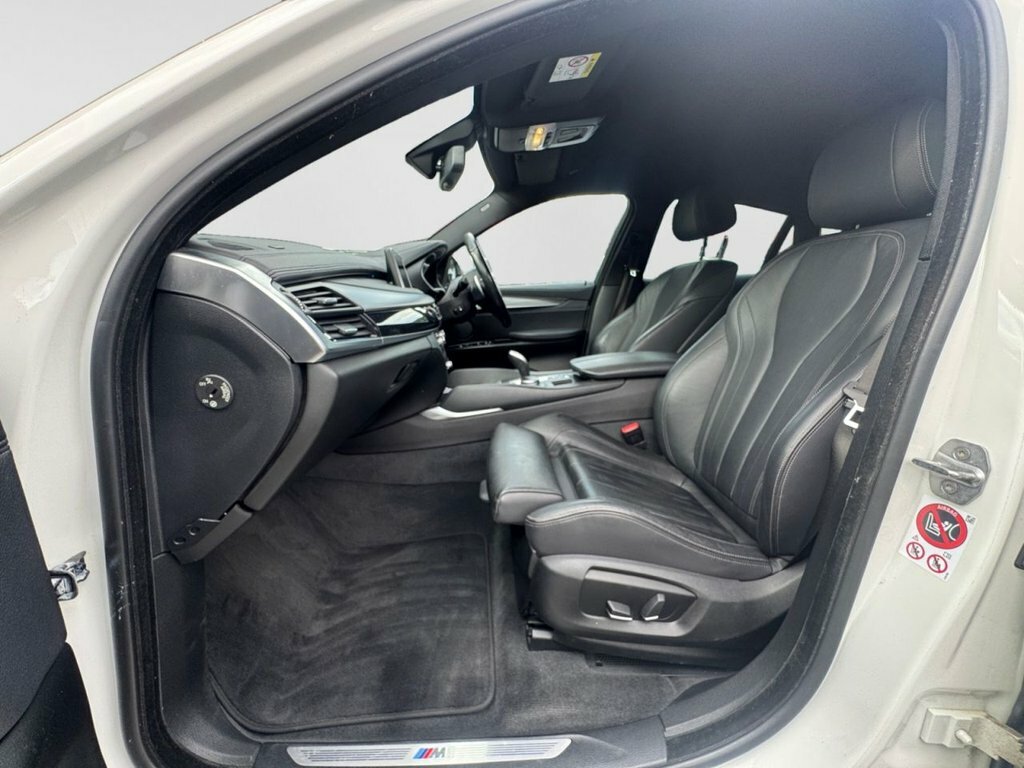 BMW X6 Xdrive30d M Sport White #10