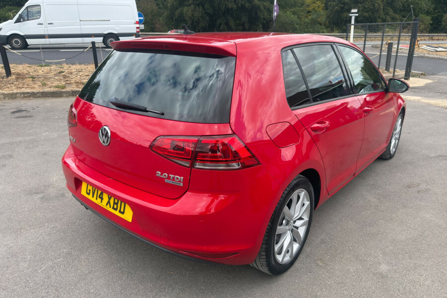 Volkswagen Golf 2.0 Tdi Gt 150Ps Dsg Estate Red #7