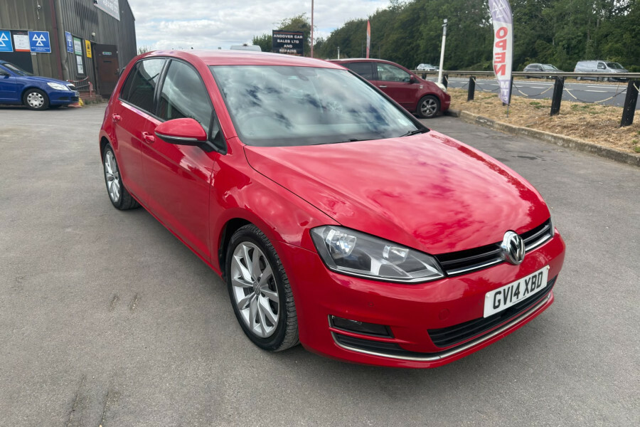 Volkswagen Golf 2.0 Tdi Gt 150Ps Dsg Estate Red #1