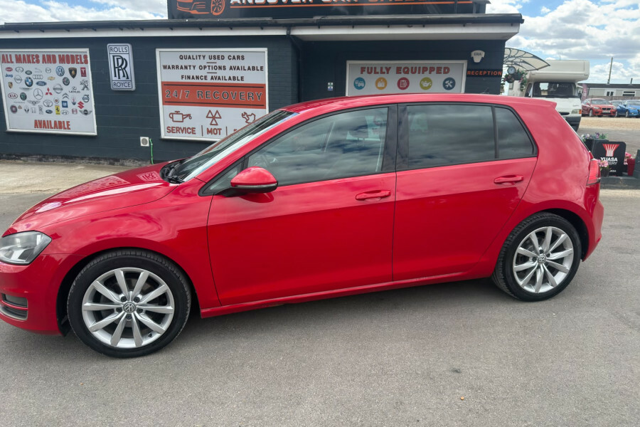 Volkswagen Golf 2.0 Tdi Gt 150Ps Dsg Estate Red #4