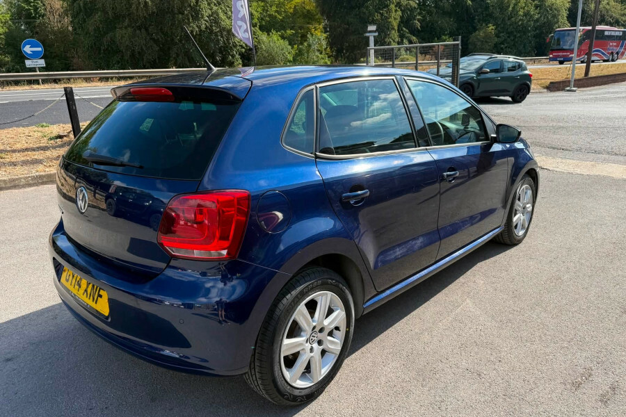 Volkswagen Polo 1.2 Match Edition Euro 5 White #5