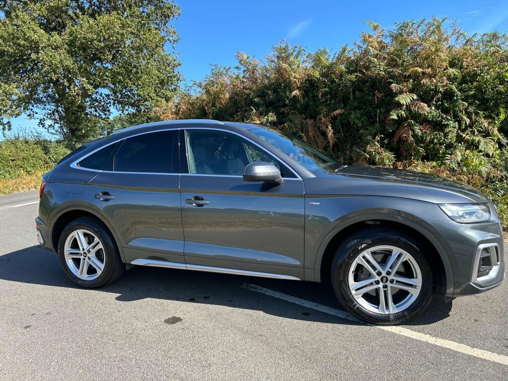 Audi Q5 2.0 Tfsi 45 S Line Sportback S Tronic Quattro Euro Grey #4