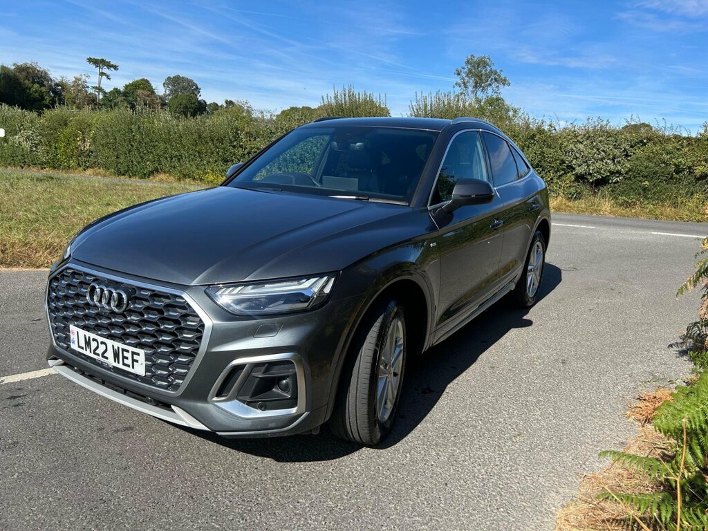 Audi Q5 2.0 Tfsi 45 S Line Sportback S Tronic Quattro Euro Grey #3