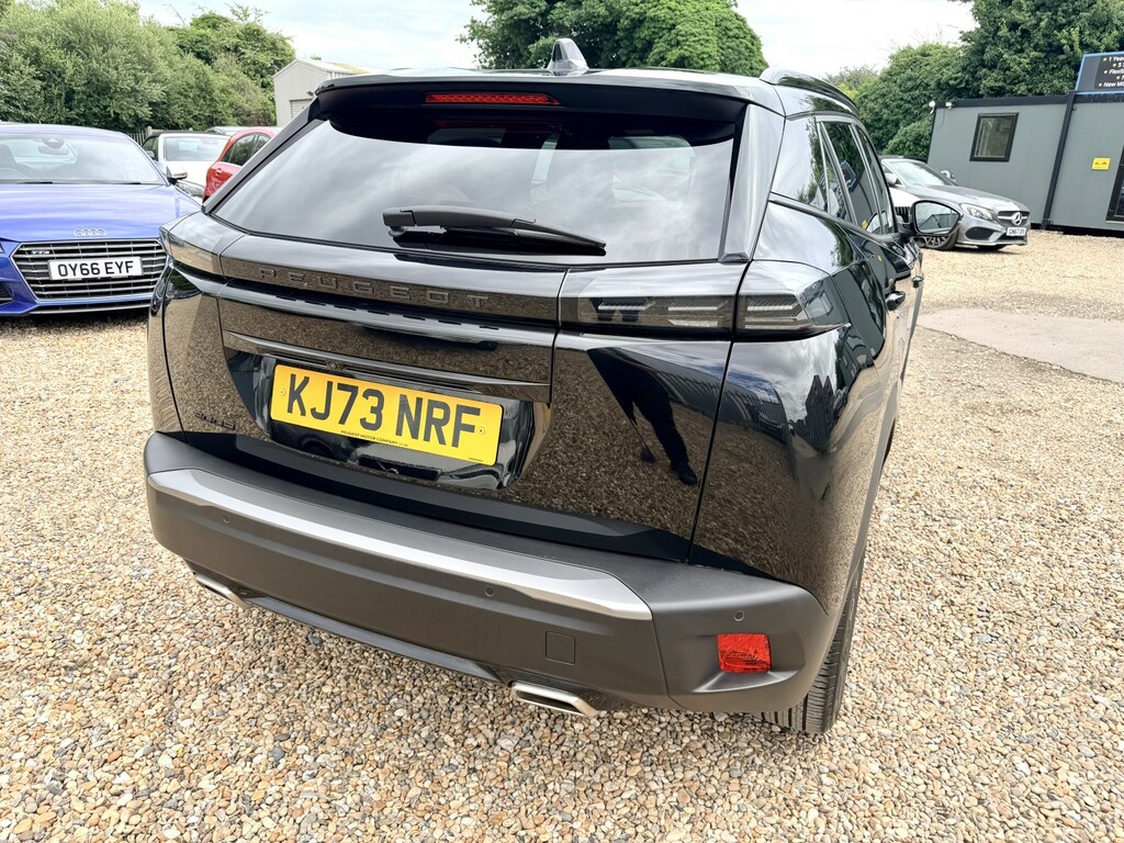 Peugeot 2008 Suv 1.2 Puretech Allure Eat Euro 6 2024 KJ73NRF Black #3