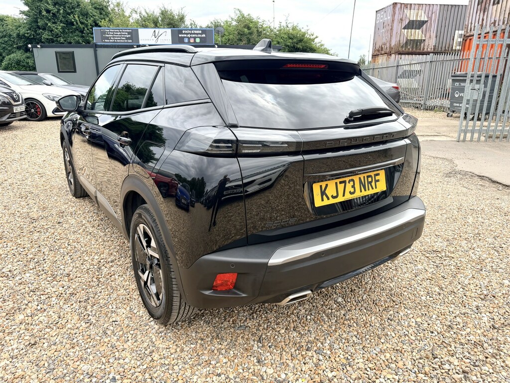 Peugeot 2008 Suv 1.2 Puretech Allure Eat Euro 6 2024 KJ73NRF Black #5