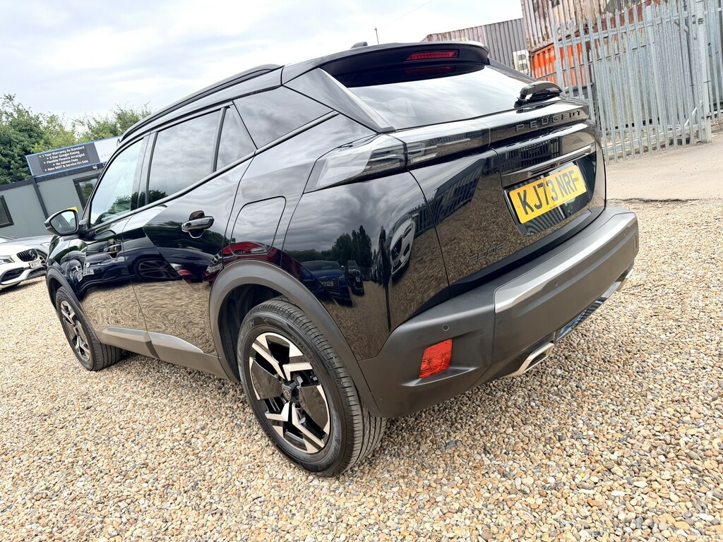 Peugeot 2008 Suv 1.2 Puretech Allure Eat Euro 6 2024 KJ73NRF Black #6