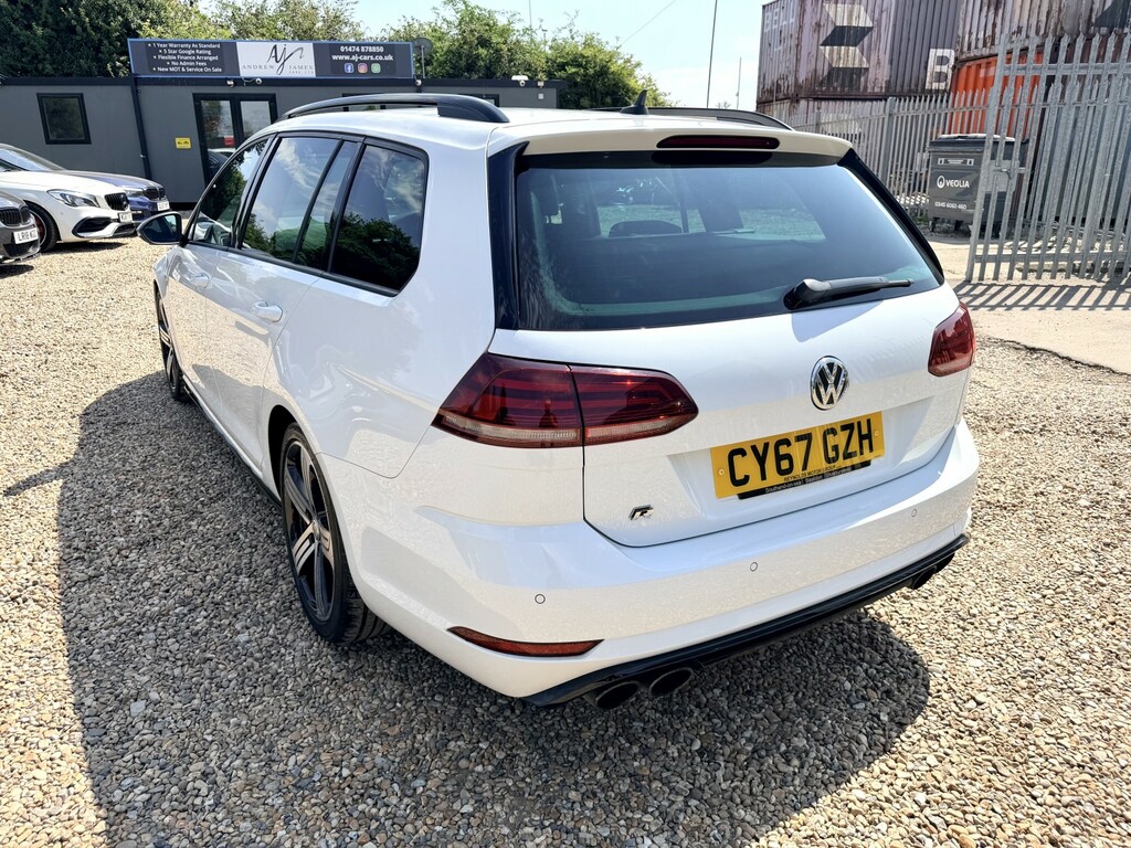 Volkswagen Golf 2.0 Tsi R Estate Dsg 4Motion Euro 6 White #5