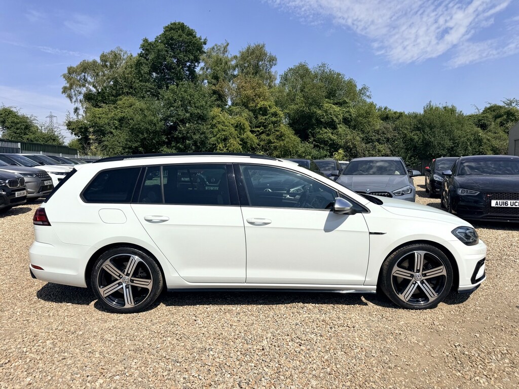 Volkswagen Golf 2.0 Tsi R Estate Dsg 4Motion Euro 6 White