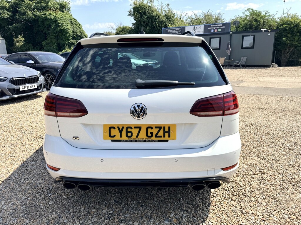 Volkswagen Golf 2.0 Tsi R Estate Dsg 4Motion Euro 6 White #4