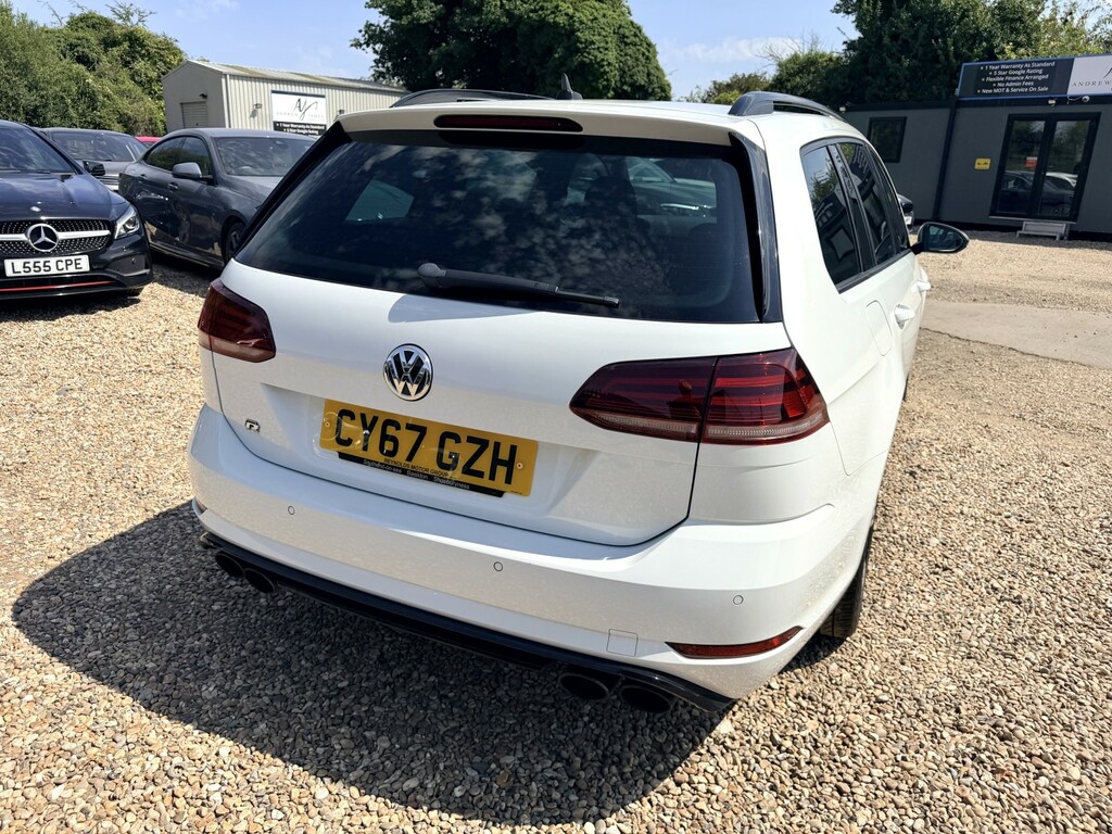 Volkswagen Golf 2.0 Tsi R Estate Dsg 4Motion Euro 6 White #3
