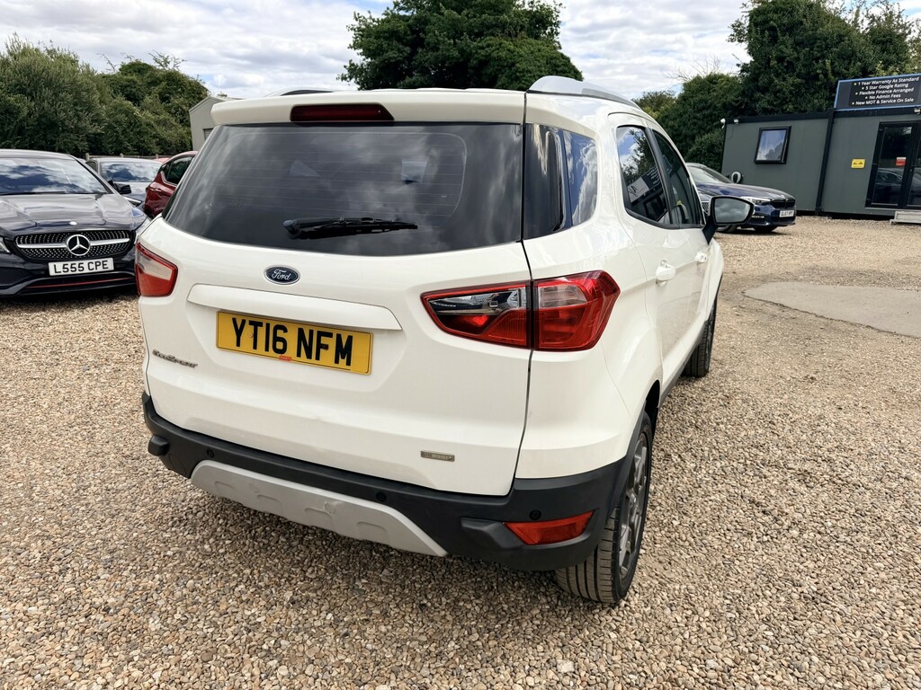 Ford Ecosport 1.0T Ecoboost Titanium White #3