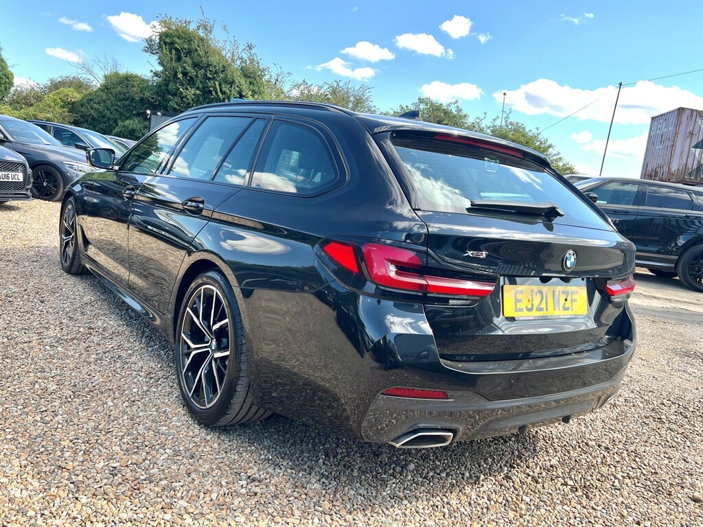 BMW 5 Series 2.0 520D Mht Xdrive M Sport Touring Euro 6 Black #6