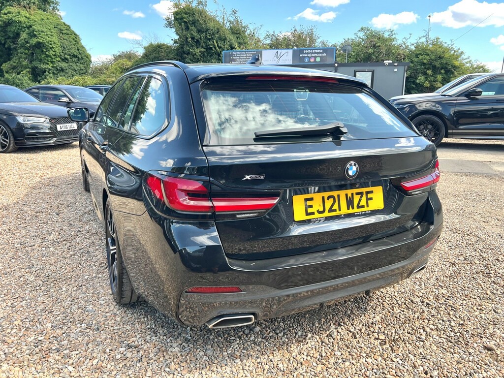 BMW 5 Series 2.0 520D Mht Xdrive M Sport Touring Euro 6 Black #5