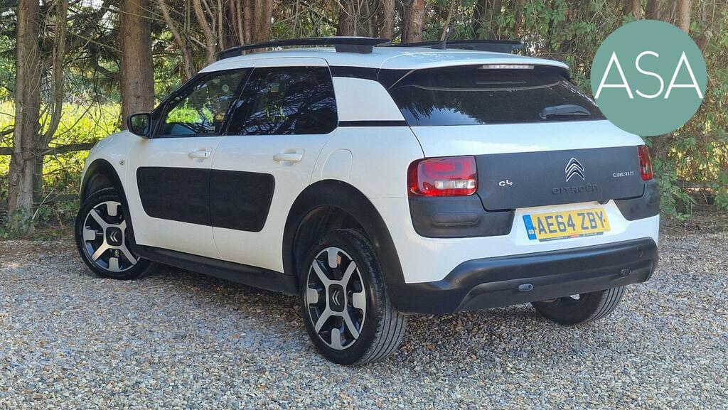 Citroen C4 Cactus 1.2 Puretech Flair Hatchback Eur White #6