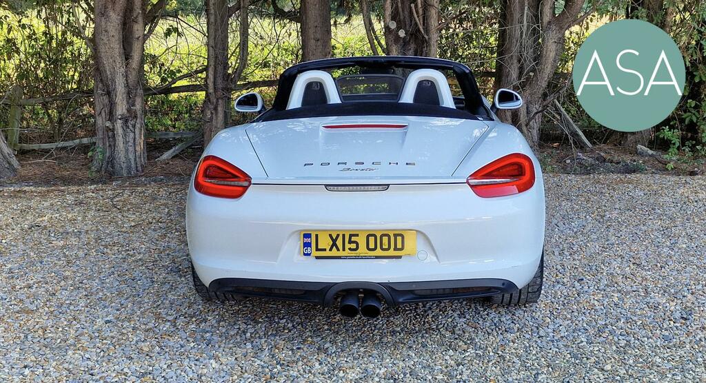 Porsche Boxster 2.7 981 Convertible Pdk Euro 6 Ss 2 White #5