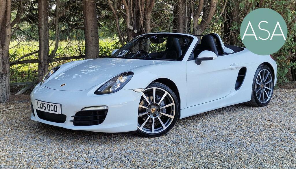 Porsche Boxster 2.7 981 Convertible Pdk Euro 6 Ss 2 White