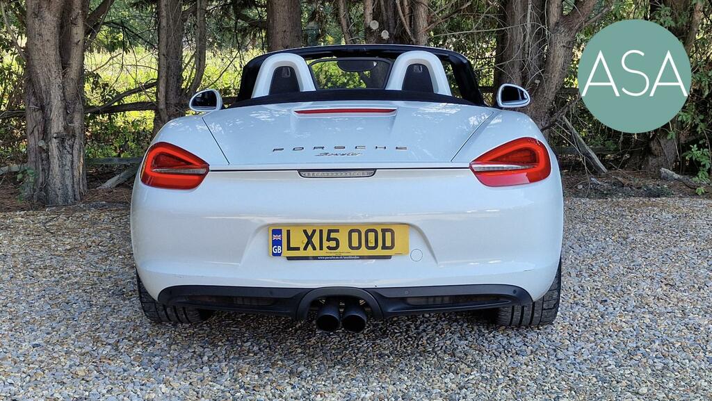 Porsche Boxster 2.7 981 Convertible Pdk Euro 6 Ss 2 White #6