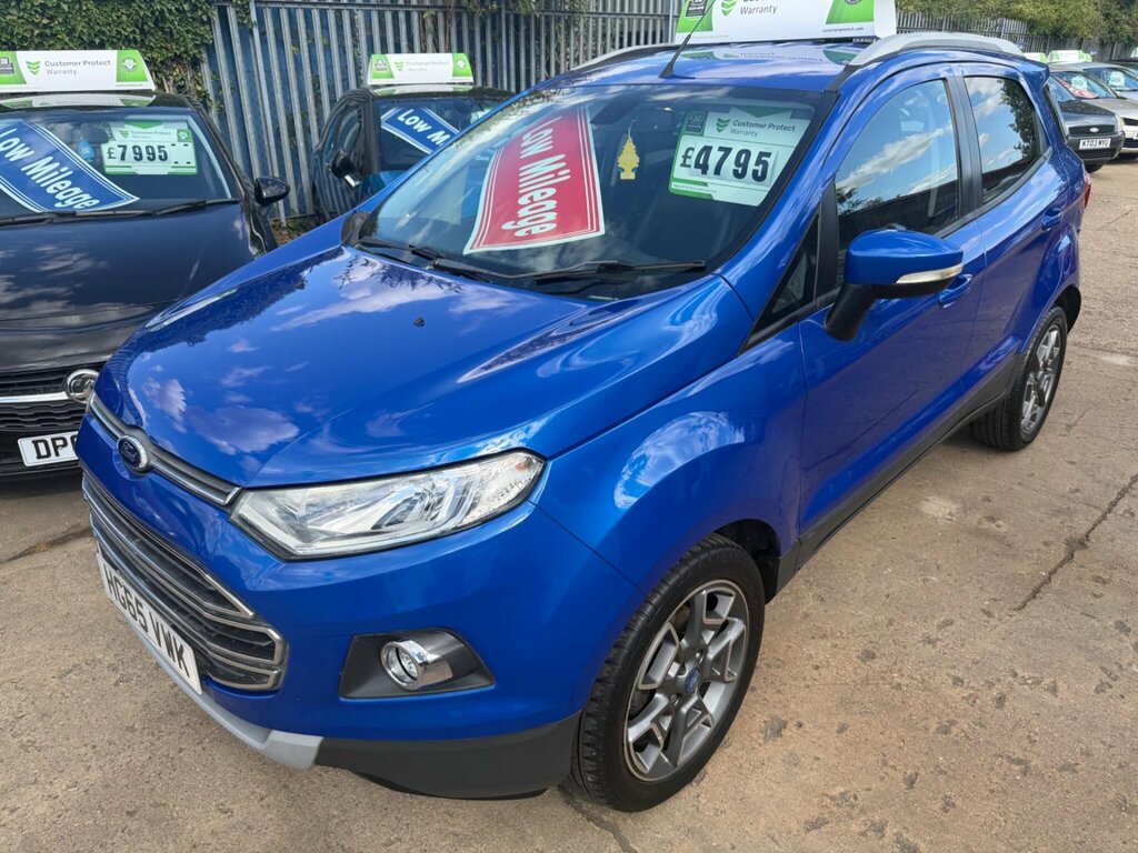 Ford Ecosport 1.0T Ecoboost Titanium 2Wd Euro 5 Ss CN55CHR Blue
