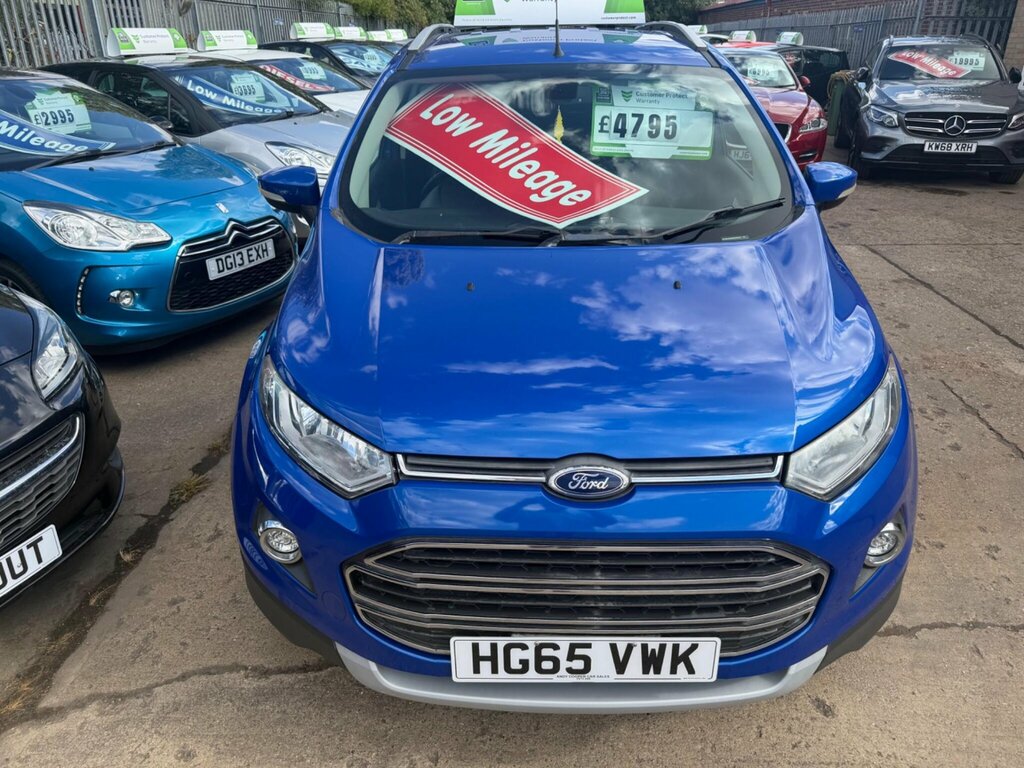 Ford Ecosport 1.0T Ecoboost Titanium 2Wd Euro 5 Ss CN55CHR Blue #2