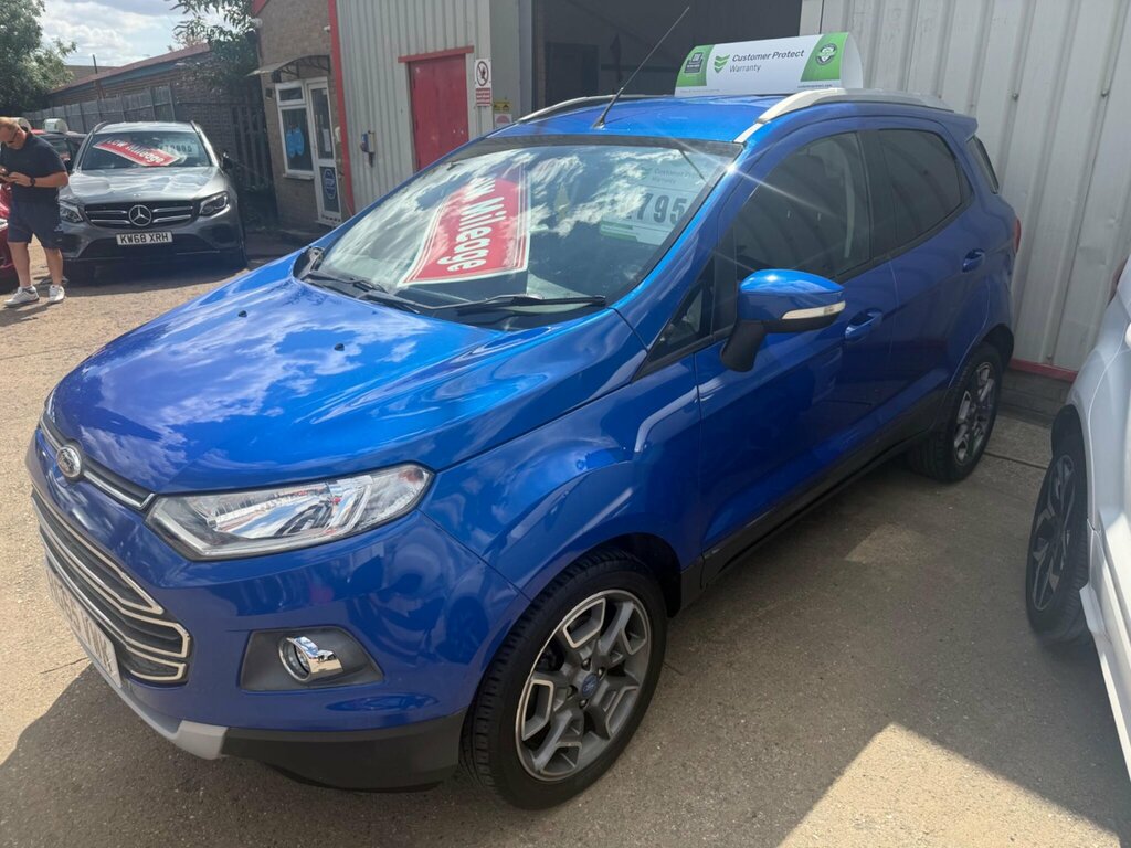 Ford Ecosport 1.0T Ecoboost Titanium 2Wd Euro 5 Ss CN55CHR Blue #4