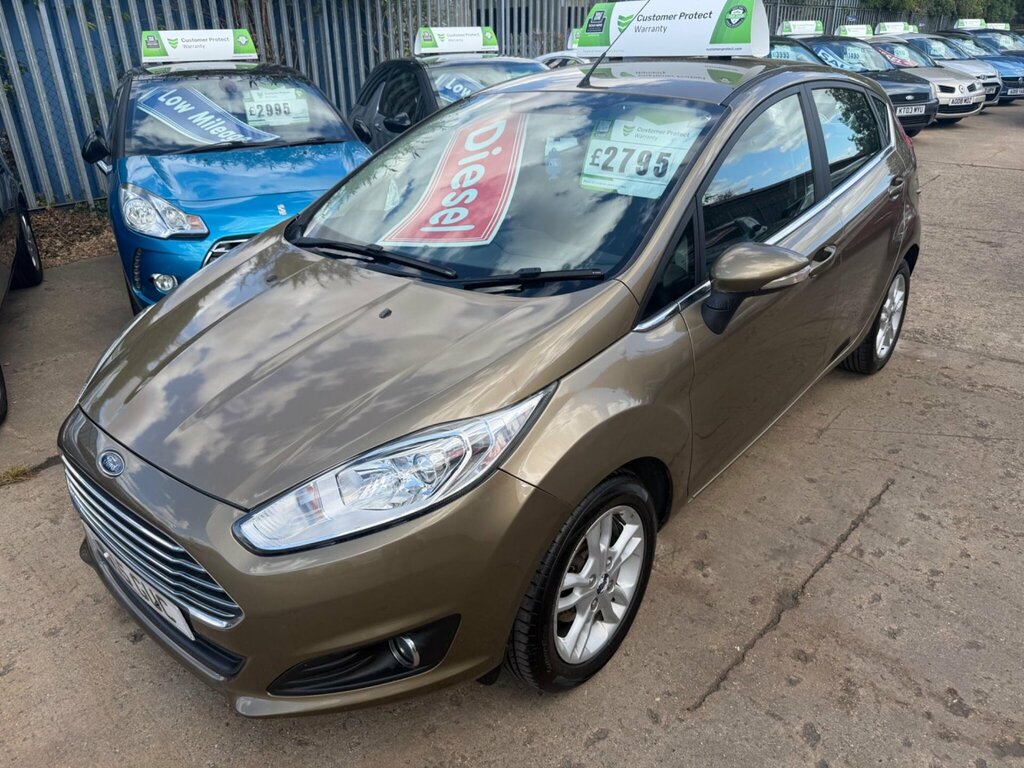 Ford Fiesta 1.5 Tdci Zetec Euro 5 NV15GUC Brown