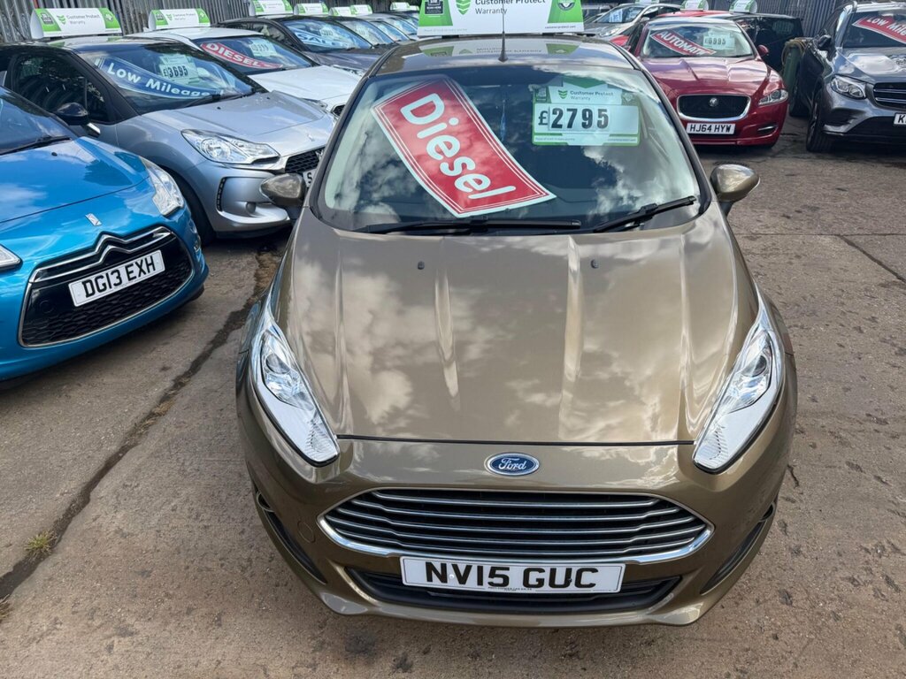Ford Fiesta 1.5 Tdci Zetec Euro 5 NV15GUC Brown #2