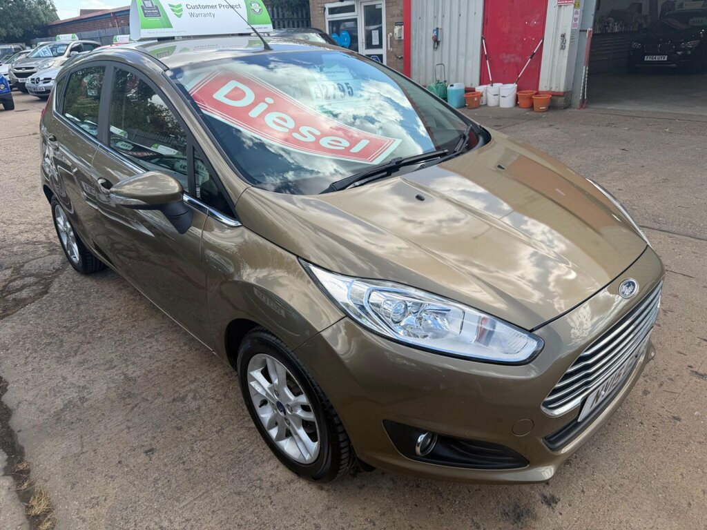 Ford Fiesta 1.5 Tdci Zetec Euro 5 NV15GUC Brown #3