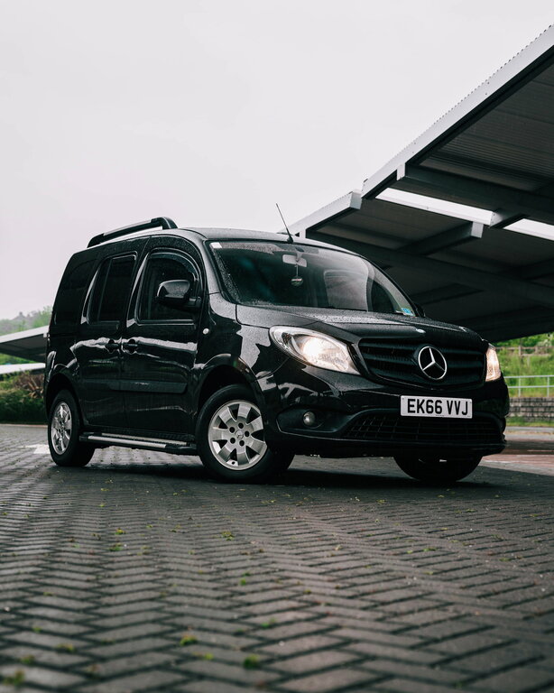 Mercedes-Benz CITAN 1.5 109 Cdi Traveliner 6Dr L3 Euro 5 EK66VVJ Black #2
