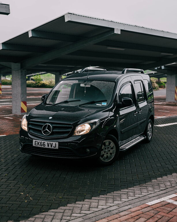 Mercedes-Benz CITAN 1.5 109 Cdi Traveliner 6Dr L3 Euro 5 EK66VVJ Black #3
