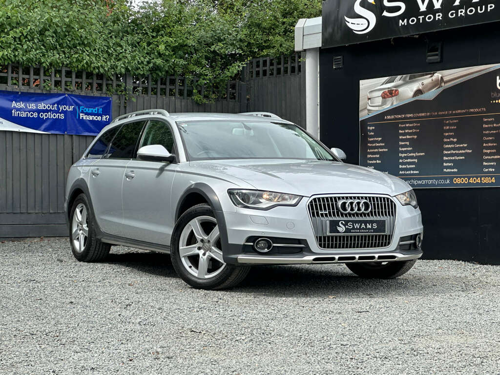 Audi A6 Allroad Estate 3.0 Tdi V6 Estate S Tronic Quatt Silver #4