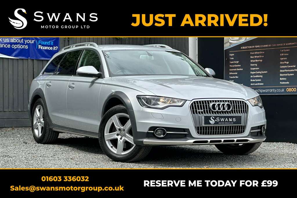 Audi A6 Allroad Estate 3.0 Tdi V6 Estate S Tronic Quatt Silver