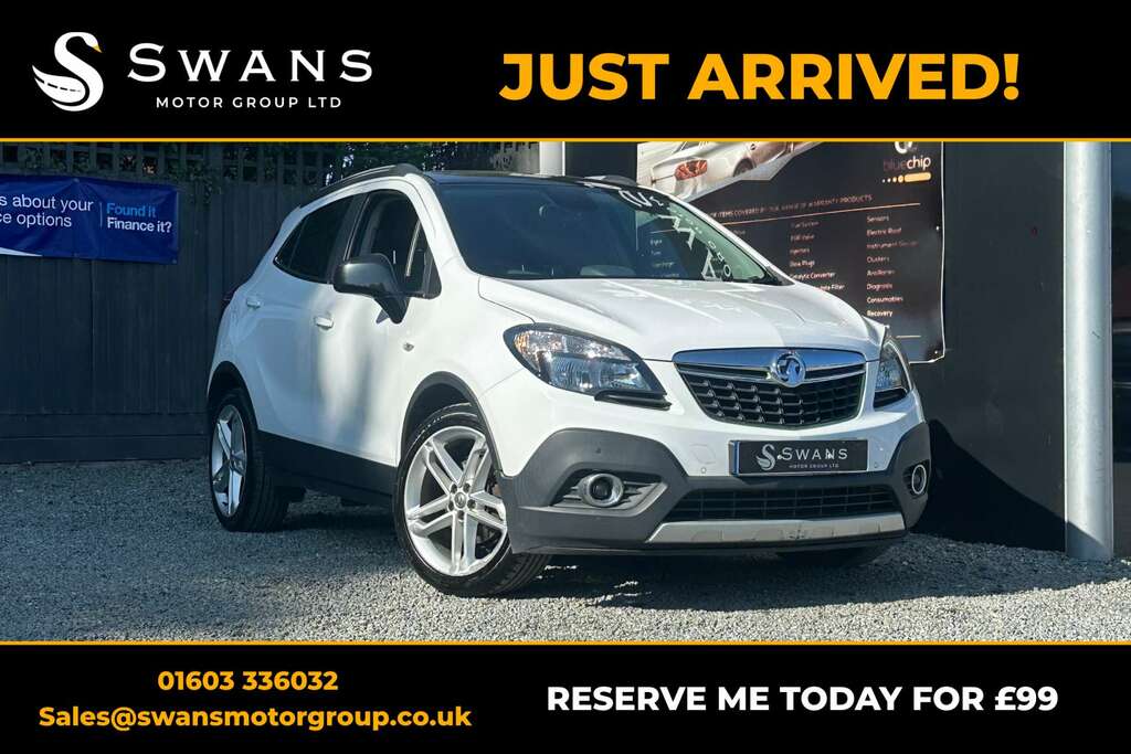 Vauxhall Mokka Suv 1.4I Turbo Limited Edition Suv Manu White