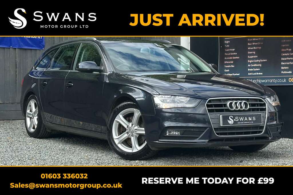 Audi A4 Avant Estate 2.0 Tdi Ultra Se Technik Estate Blue