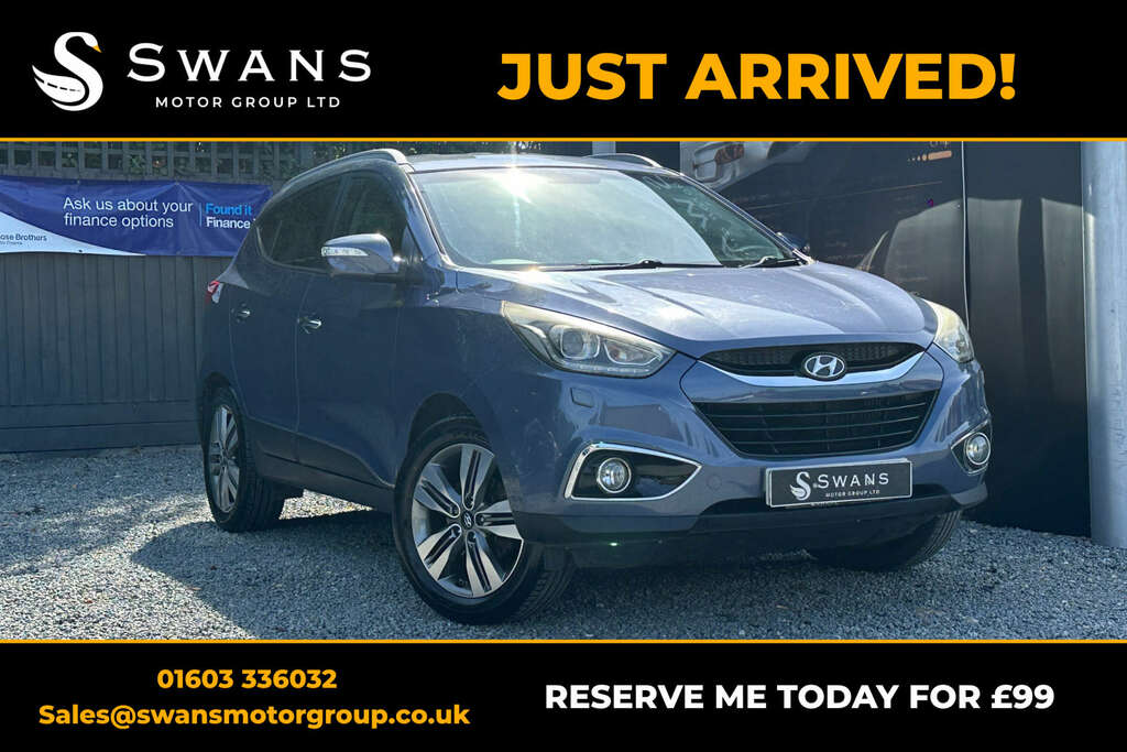 Hyundai Ix35 1.7 Crdi Premium Suv Euro 5 Ss Blue