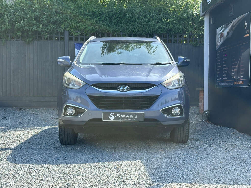 Hyundai Ix35 1.7 Crdi Premium Suv Euro 5 Ss Blue #4