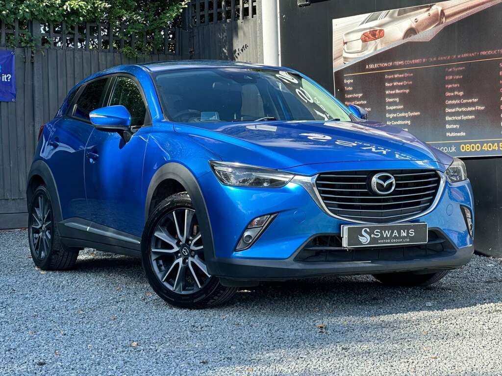 Mazda CX-3 1.5 Skyactiv-d Sport Nav Suv Eur Blue #4