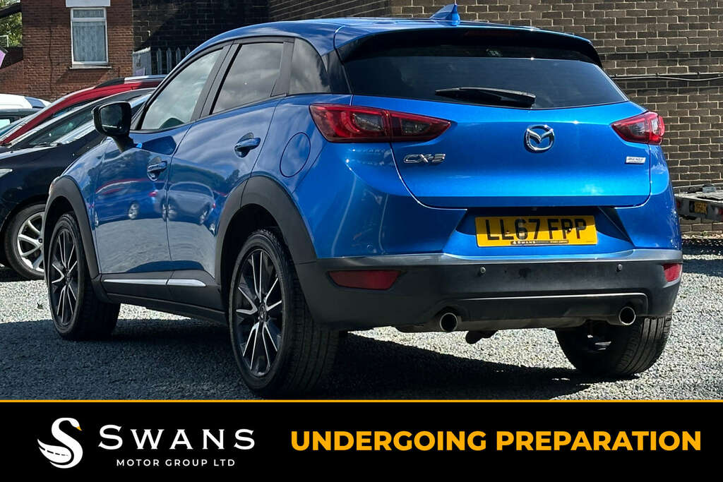Mazda CX-3 1.5 Skyactiv-d Sport Nav Suv Eur Blue #3