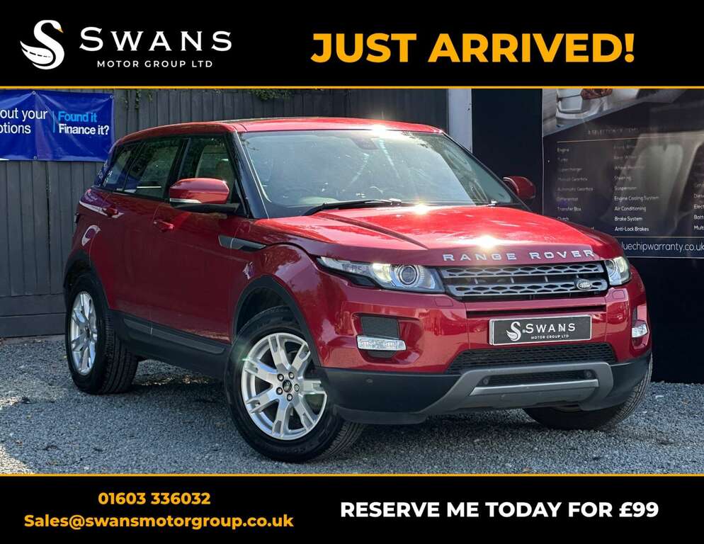 Land Rover Range Rover Evoque Suv 2.2 Sd4 Pure Suv 4Wd Euro 5 1 Red