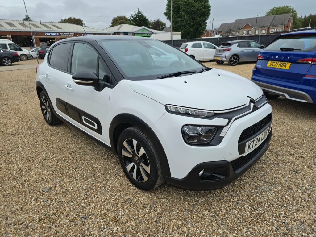 Citroen C3 1.2 Puretech Plus Hatchback Euro White