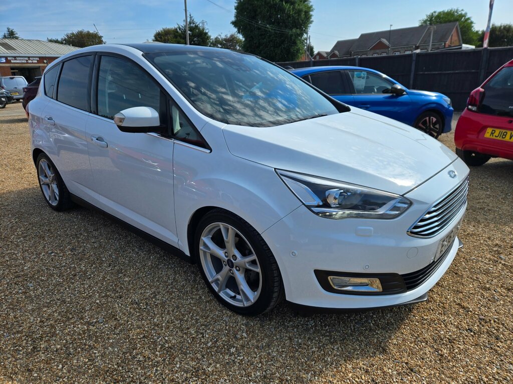 Ford C-Max 1.0T Ecoboost Titanium X Mpv Eur White