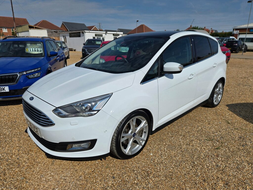 Ford C-Max 1.0T Ecoboost Titanium X Mpv Eur White #3