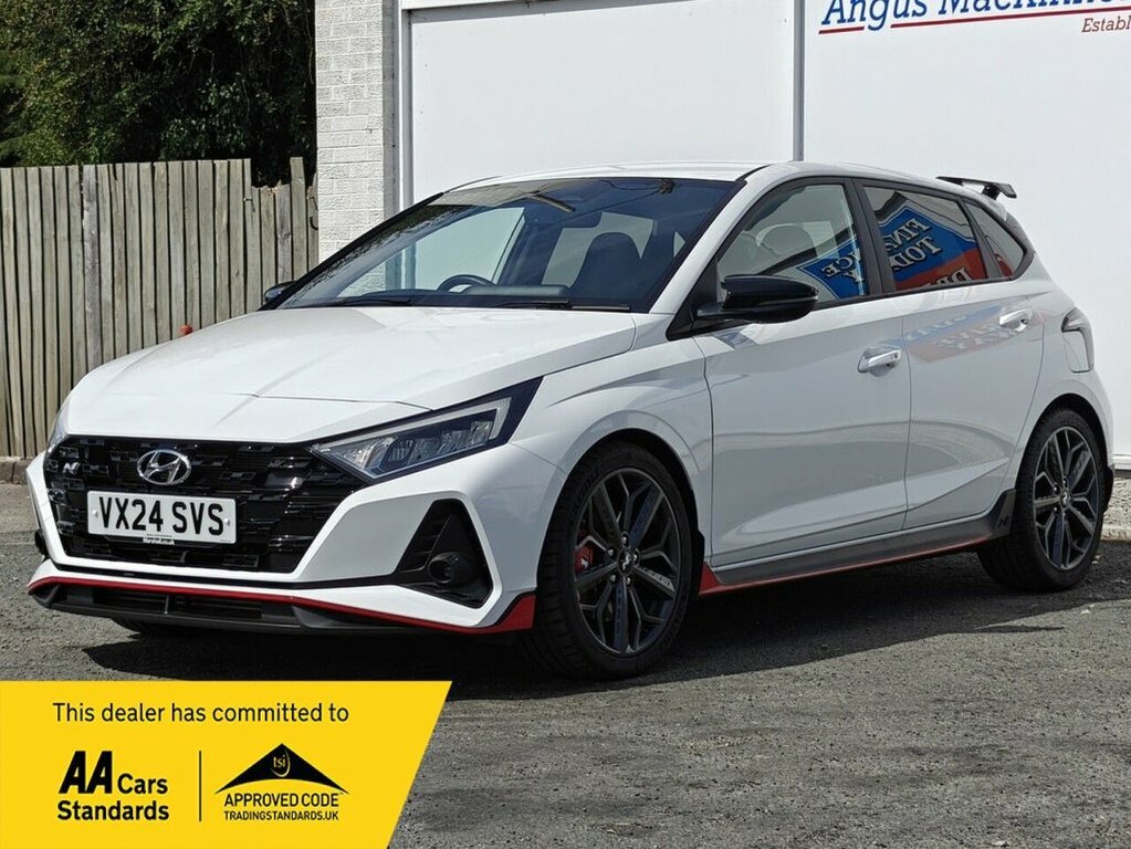 Hyundai I20 1.6L N White #4