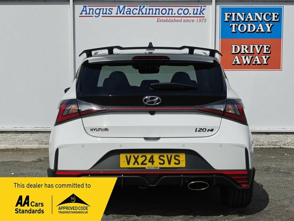 Hyundai I20 1.6L N White #6