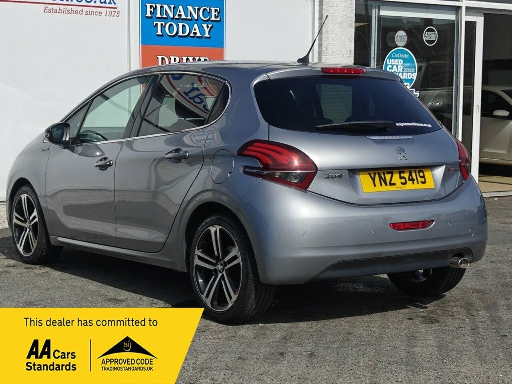 Peugeot 208 1.2L Gt Line Grey #5
