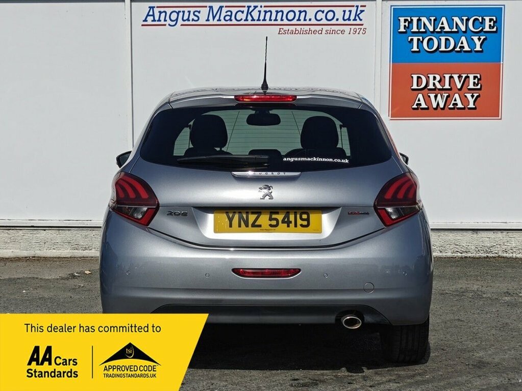 Peugeot 208 1.2L Gt Line Grey #6